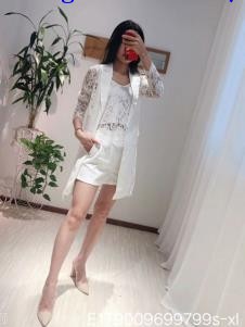 雨珊女装夏白色简约套装
