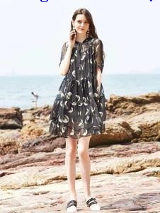 惠之良品品牌折扣女装韩版连衣裙