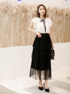 LIYA LISA莉雅莉萨新款网纱半身裙
