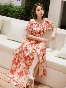 LIYA LISA莉雅莉萨新款碎花裙