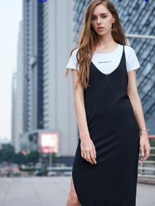 37°生活美学黑色吊带裙