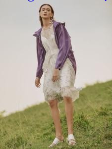 MYMO2019春夏新款紫色外套