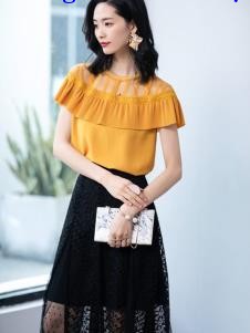 2019优衣美新款甜美套装裙