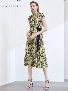 2019佧茜文女装新款优雅长裙