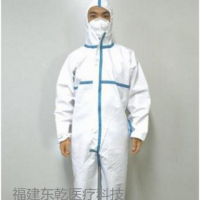 一次性隔离衣服PPSMS无纺布 透气防尘罩服