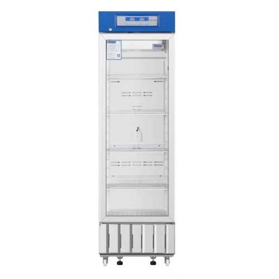 HYC-340S医用冷藏箱 2-8℃立式冰箱 玻璃门 控湿 海尔生物医疗图1