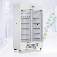 HYC-650医用冷藏箱 2-8℃立式冰箱 玻璃门 海尔生物医疗